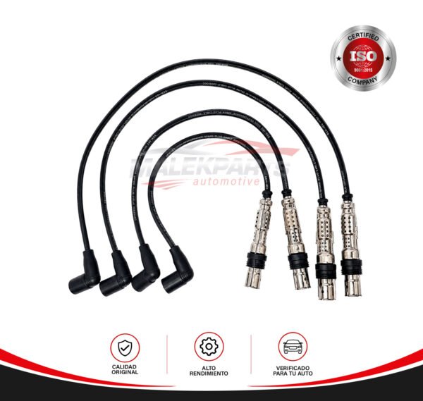 1CW-CB002 Cables Bujias Gol / Golf Polo / Fox 1.6